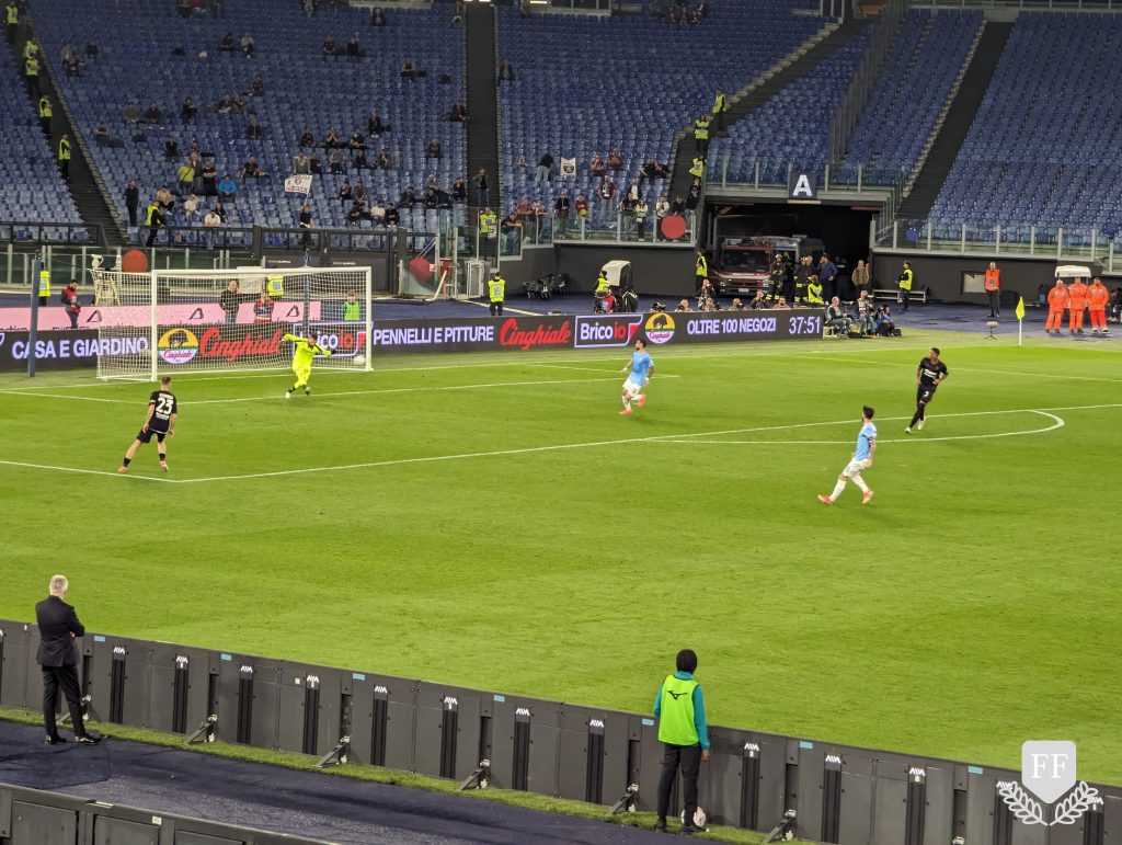 Lazio vs. Salernitana at the Stadio Olimpico