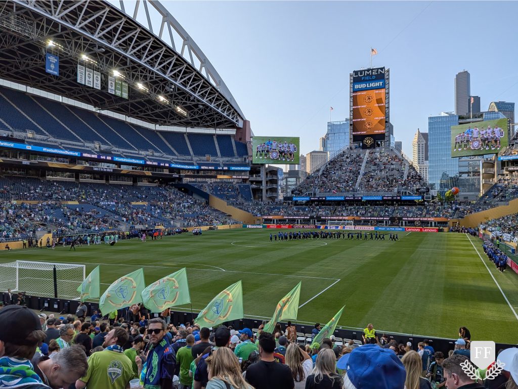 Sounders vs. Botafogo pregame ceremony