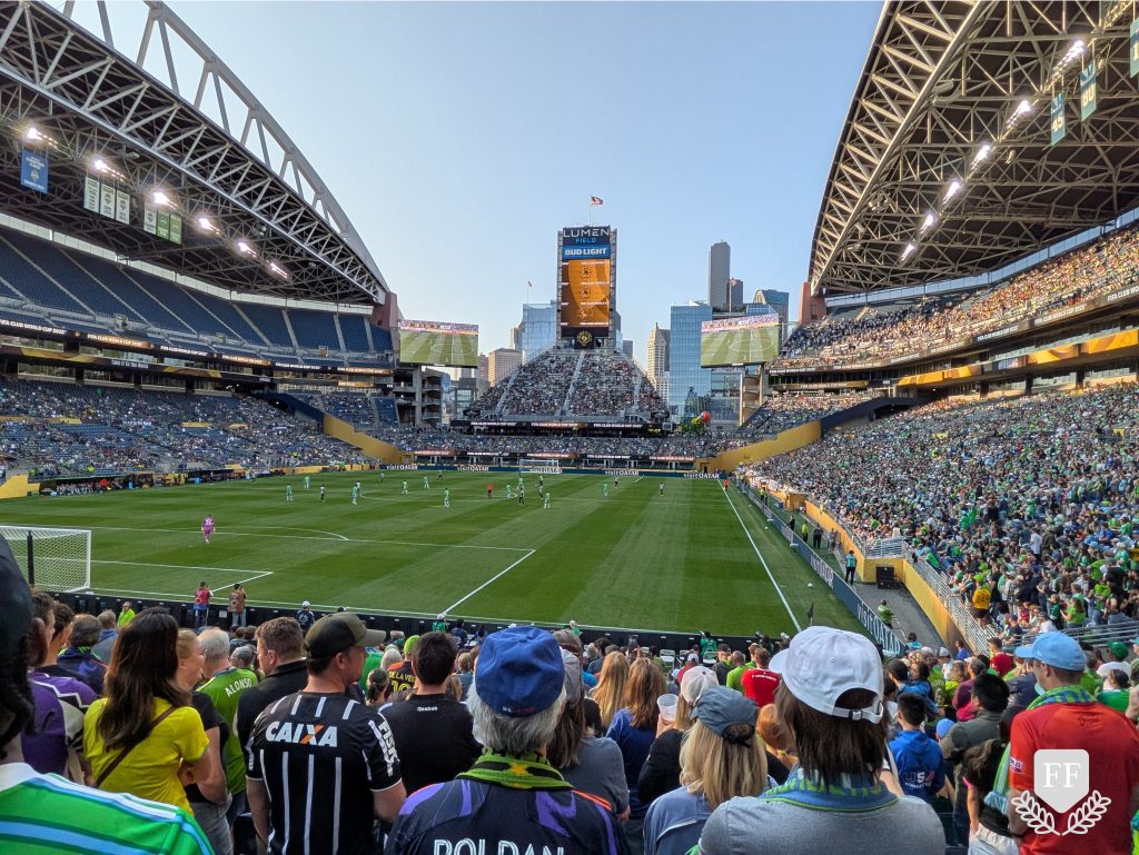 Sounders vs. Botafogo first half action