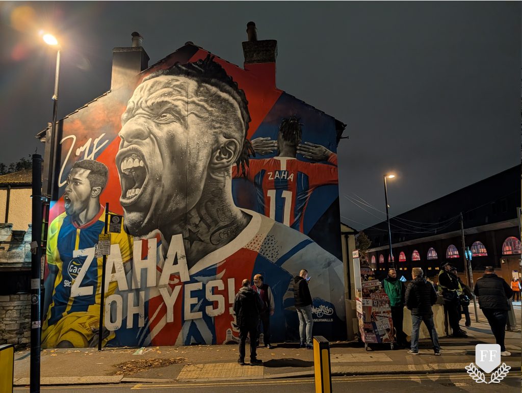 Wilfried Zaha mural