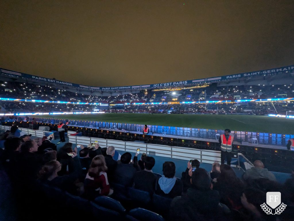 Inside Parc des Princes